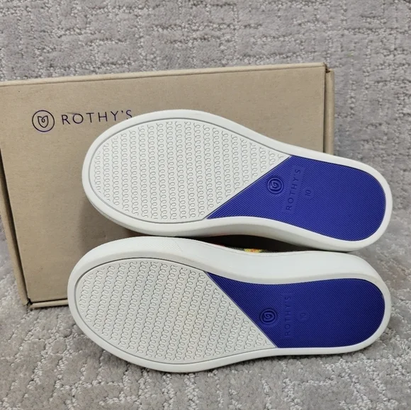 Rothy's The Kid Snack Attack Slip On Comfort Sneaker Shoes Unisex Size US 10, 4 - Picture 5 of 12